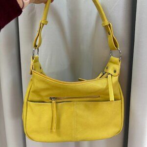 Blush brand Yellow shoulder purse